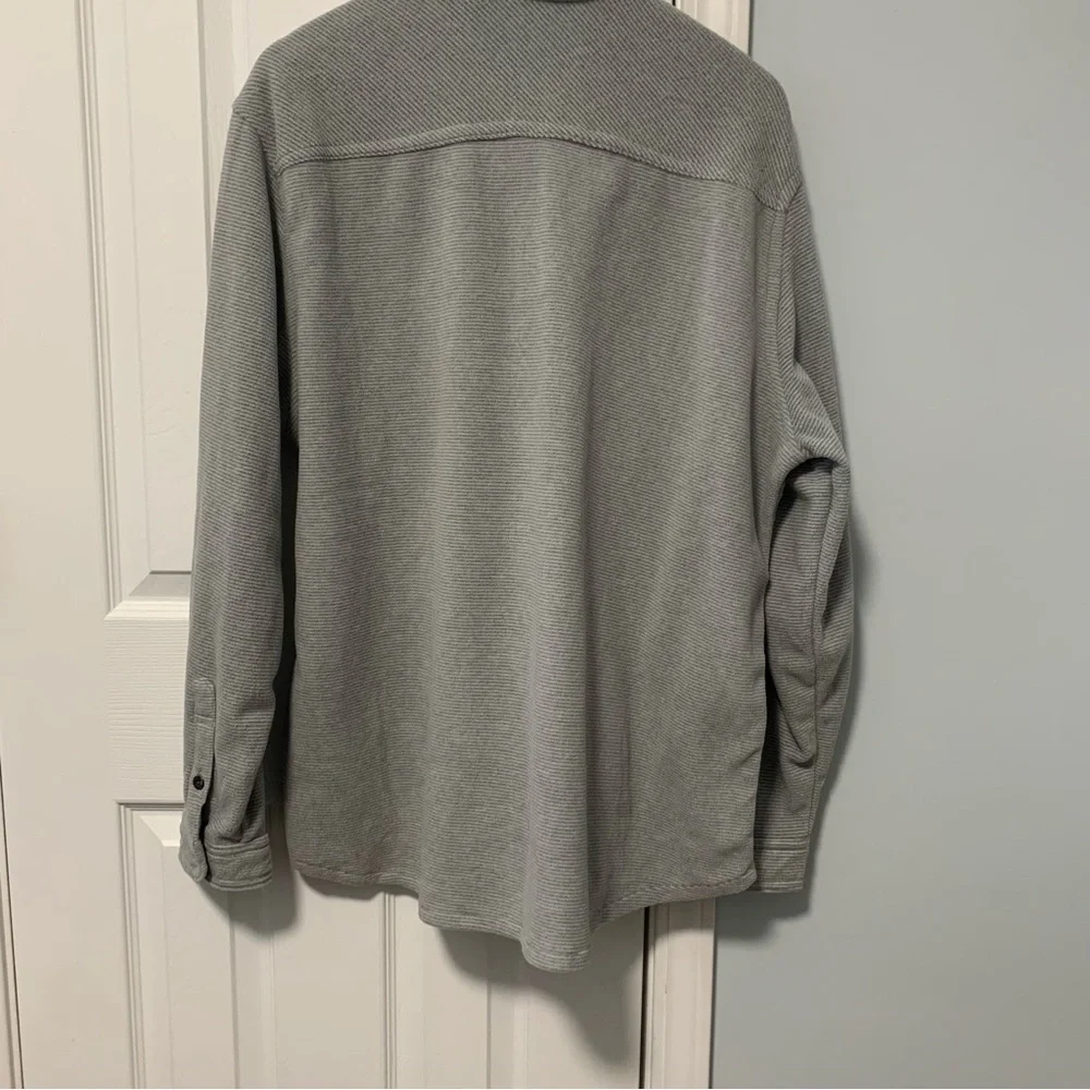 Men's Gray Button-Up Jacket Eddie Bauer - Picture 7 of 10